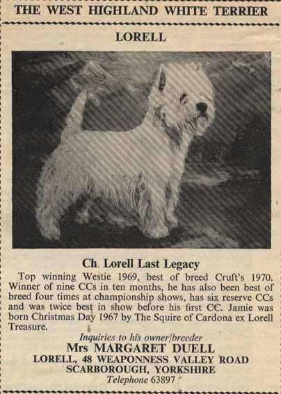 Crufts 1970web